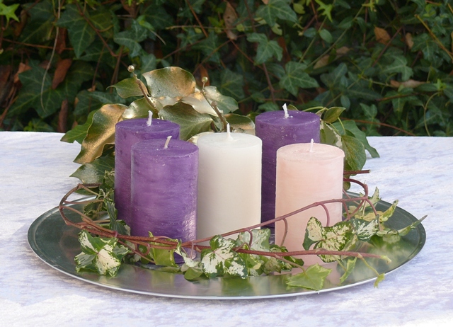 Come Preparare L'altare Per L'avvento candele per avvento e quaresima